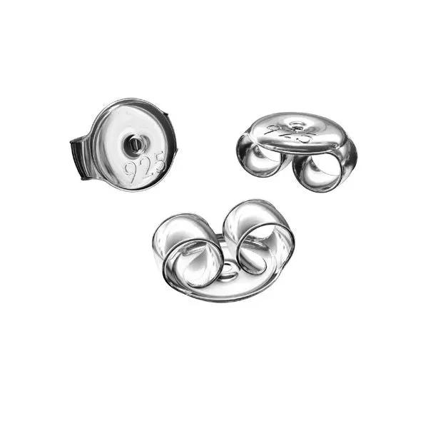 Bagstopper til ørestik i sterlingsølv til 0,9 ørestik Silveks