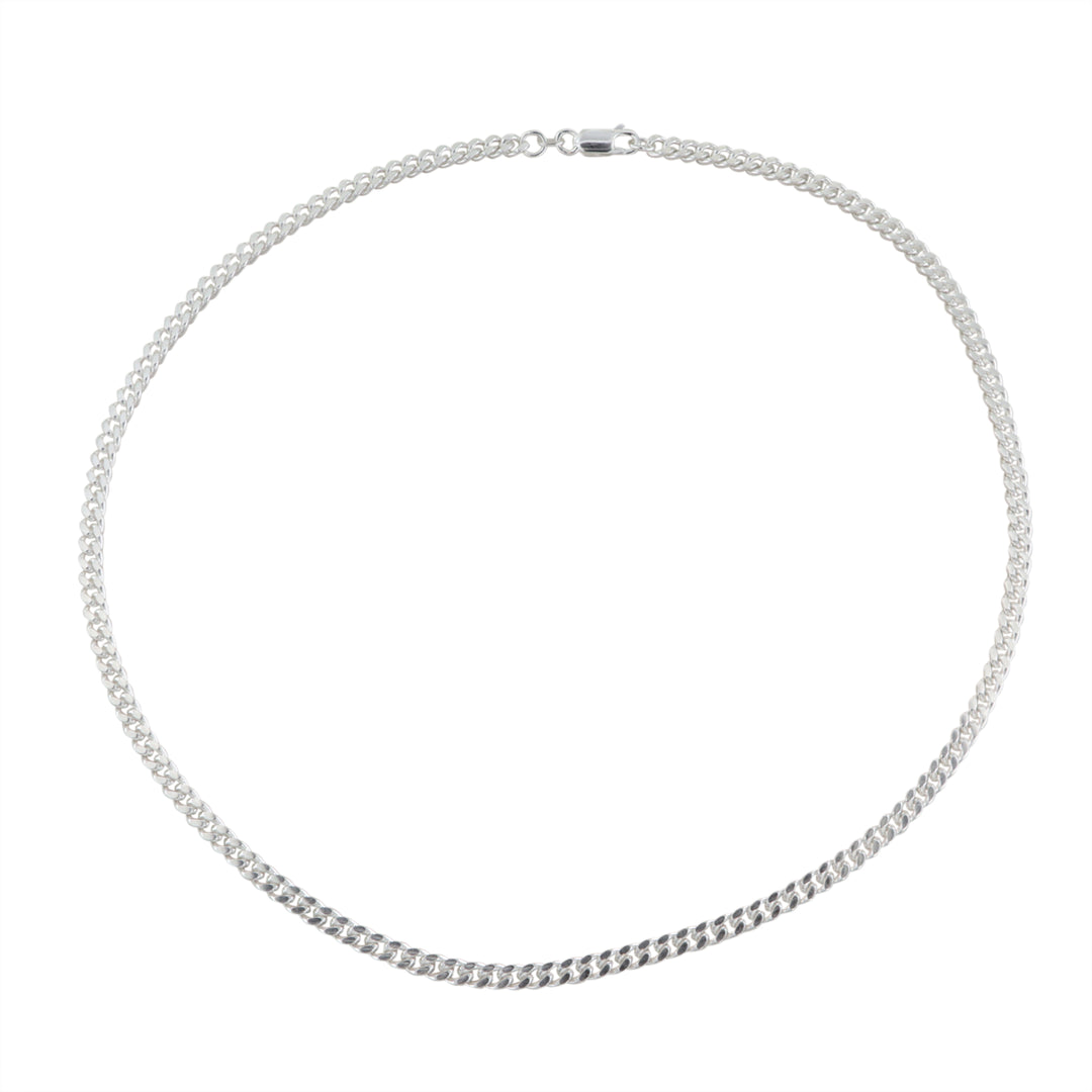 Find Halskæde, panser facet kæde, sterlingsølv, 45-55cm 4 mm hos Beadhouse of Copenhagen i dag, med en altid hurtig levering!