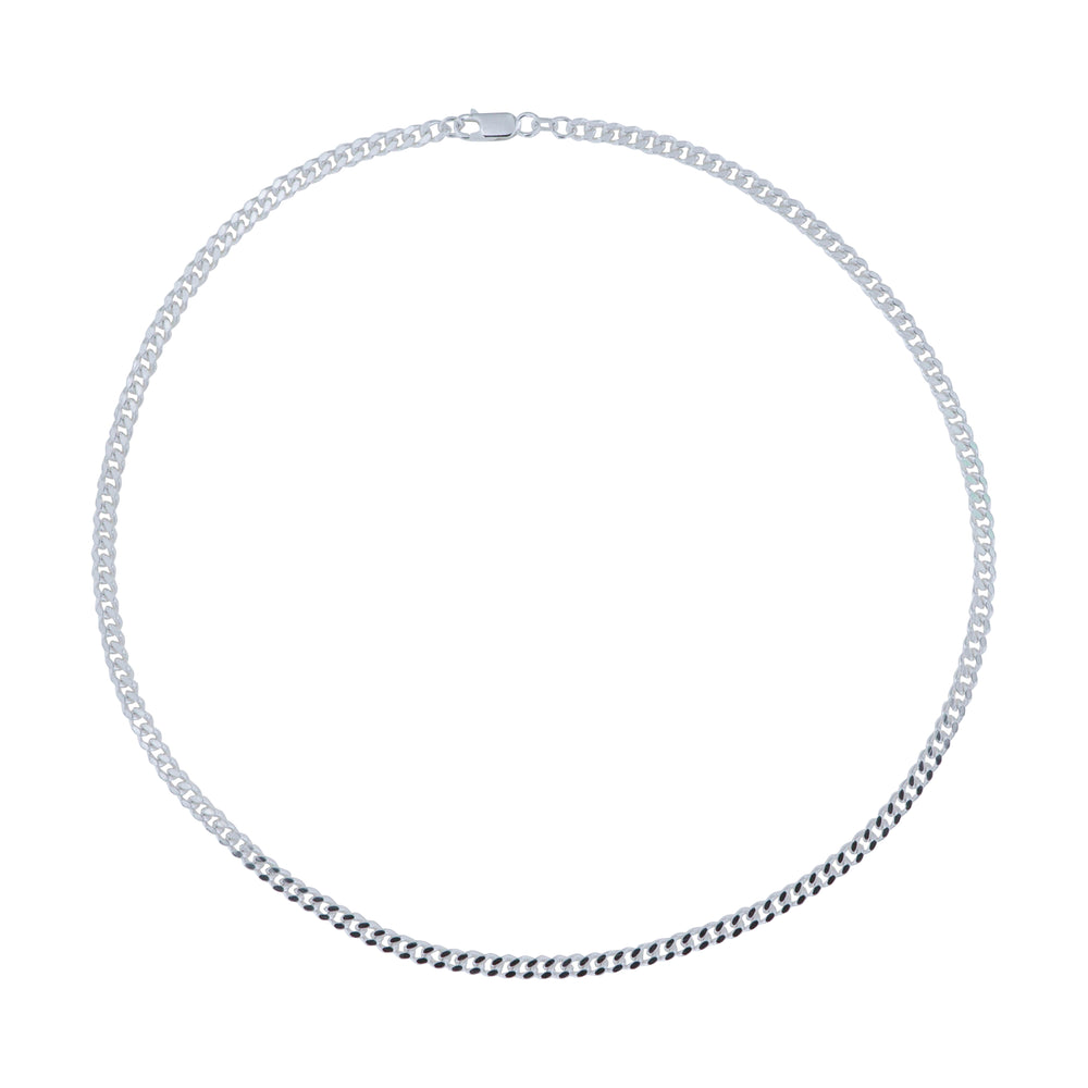 Find Halskæde, panser facet kæde, sterlingsølv, 40 cm/4,1 mm hos Beadhouse of Copenhagen i dag, med en altid hurtig levering!