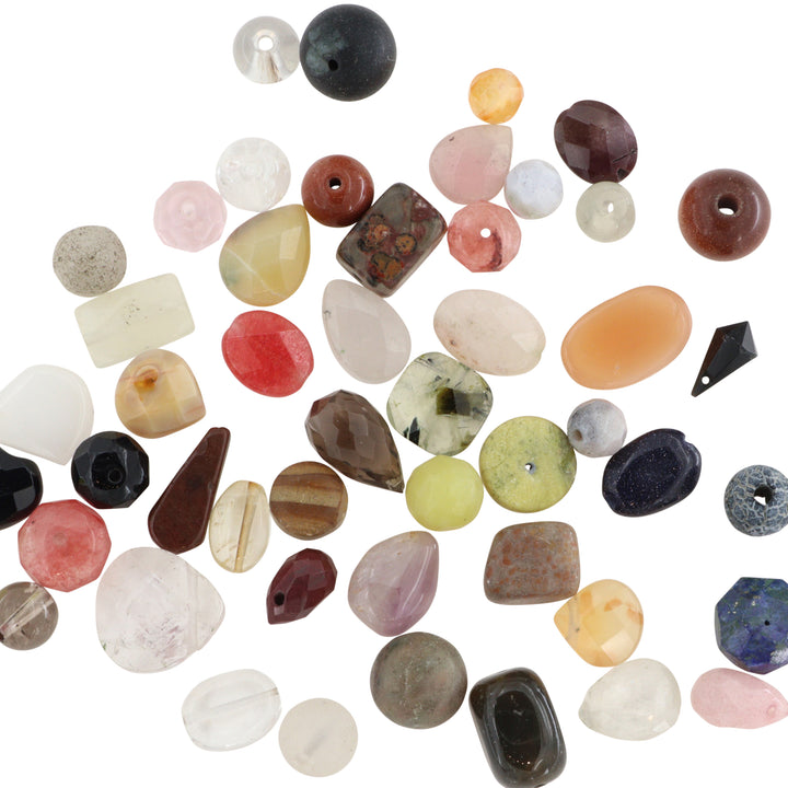 Find Smykkestensperler, mix af store smykkesten, 5-10 mm, 10 stk hos Beadhouse of Copenhagen i dag, med en altid hurtig levering!