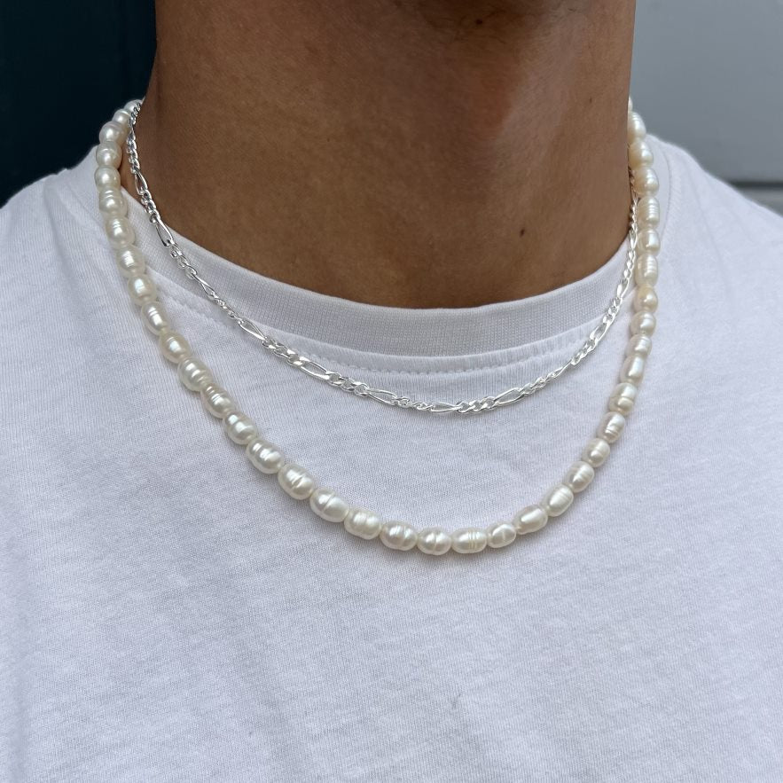 Find Halskæde, figaro  kæde, sølv, 40-45 cm/3,5 mm hos Beadhouse of Copenhagen i dag, med en altid hurtig levering!