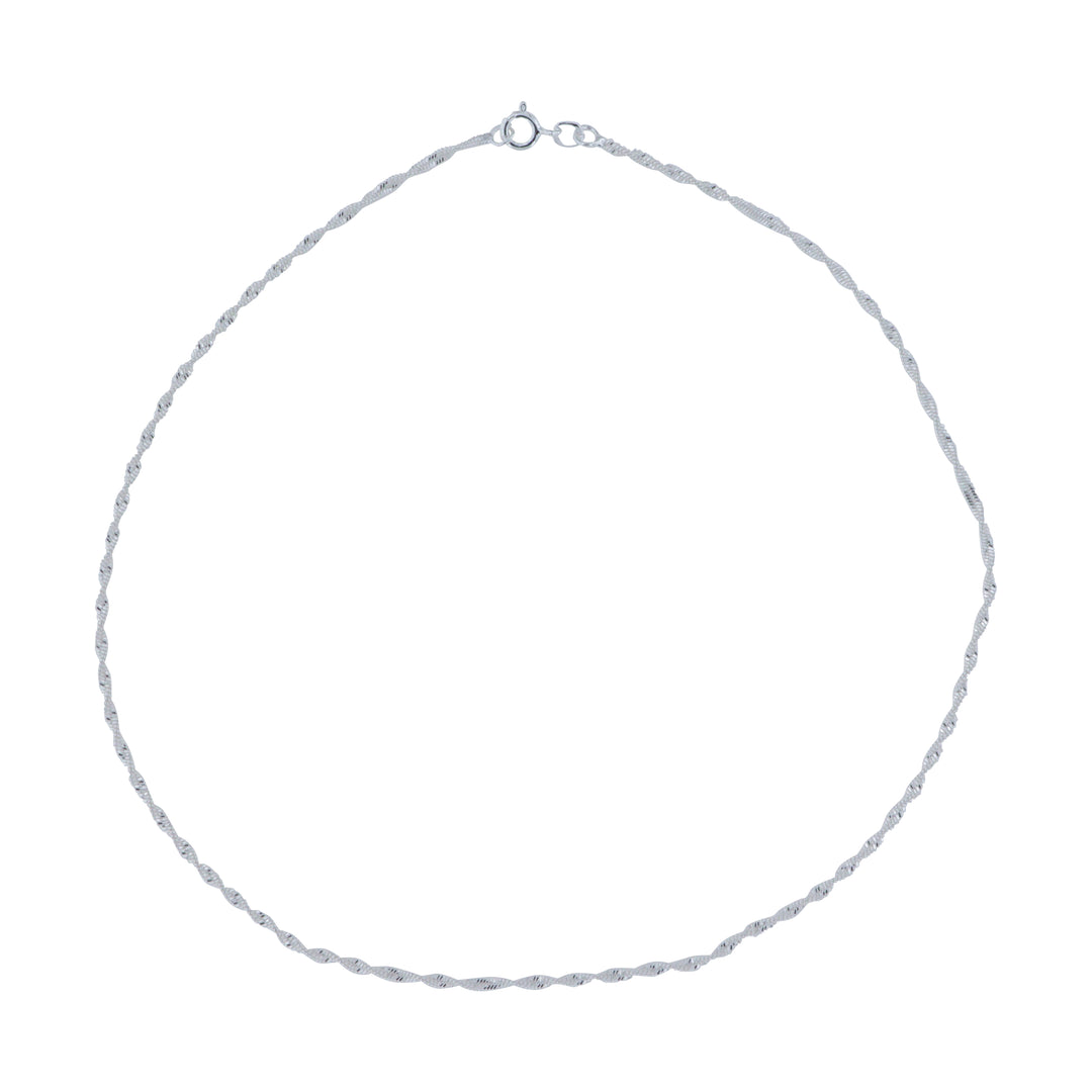 Find Halskæde, singapur kæde, sterlingsølv, 40 cm/2,1 mm hos Beadhouse of Copenhagen i dag, med en altid hurtig levering!