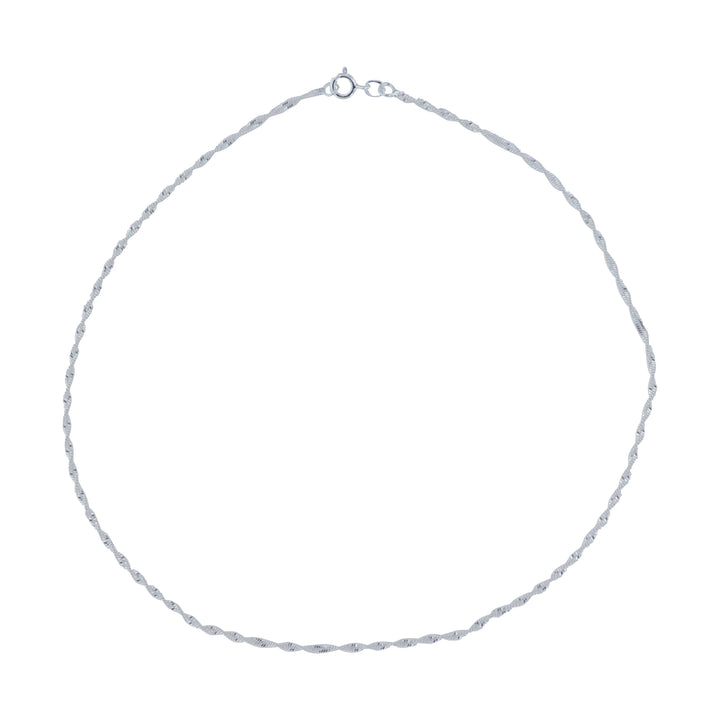 Find Halskæde, singapur kæde, sterlingsølv, 40 cm/2,1 mm hos Beadhouse of Copenhagen i dag, med en altid hurtig levering!