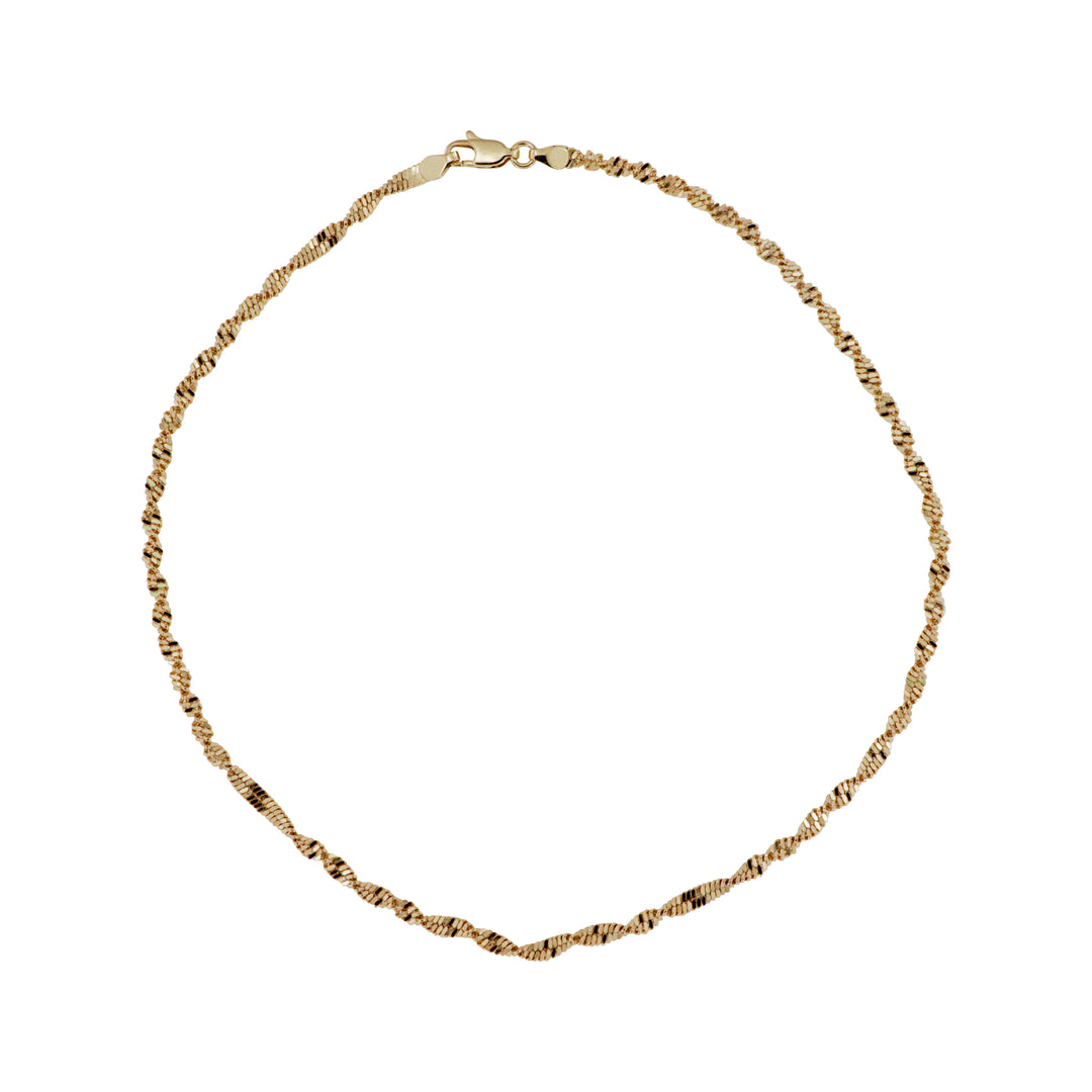 Find Halskæde, chunky singapur kæde, forgyldt messing, 40 cm/3,6 mm hos Beadhouse of Copenhagen i dag, med en altid hurtig levering!