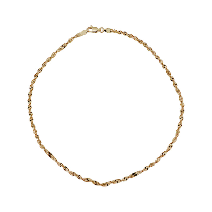 Find Halskæde, chunky singapur kæde, forgyldt messing, 40 cm/3,6 mm hos Beadhouse of Copenhagen i dag, med en altid hurtig levering!