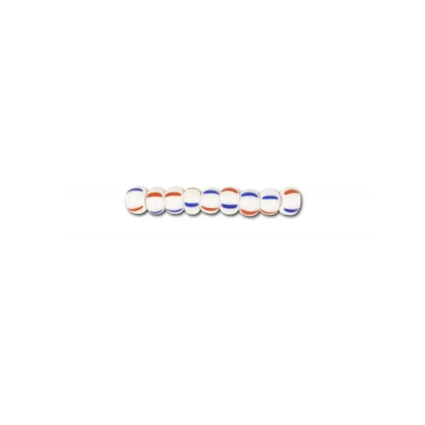 Finden Sie gestreifte Glasperlen, Preciosa, weiß/blau/rot gestreift in unserer großen Auswahl Preciosa Seed Beads bei Beadhouse von Kopenhagen heute. Denken Sie daran, dass der Versand ab 400 DKK kostenlos ist