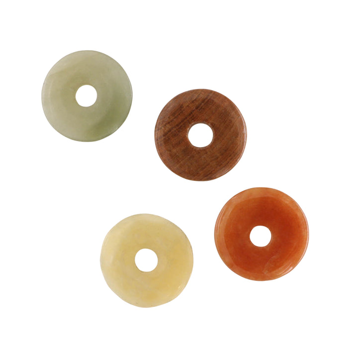 Find Vedhæng, donut ædelsten, 25mm, flere varianter - uden snor hos Beadhouse of Copenhagen i dag, med en altid hurtig levering!