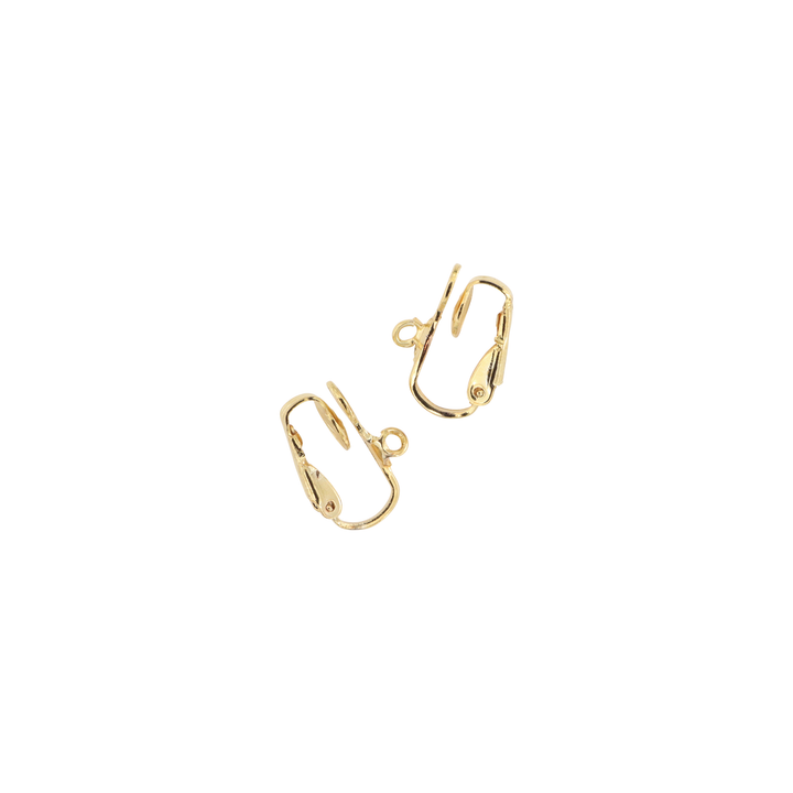 Find Clipsøreringe til montering, forgyldt messing, 16 x 10 mm, storkøb hos Beadhouse of Copenhagen i dag, med en altid hurtig levering!