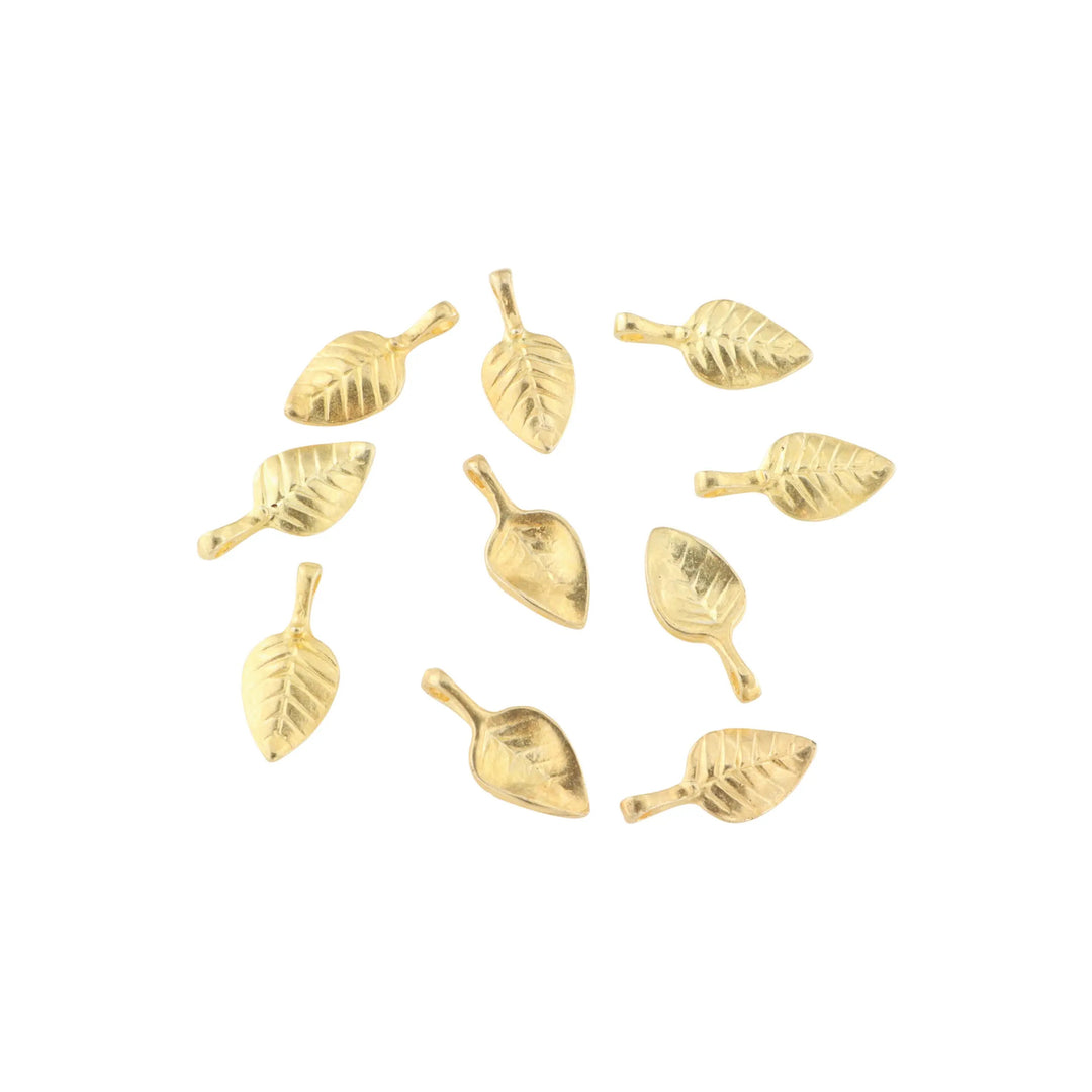 Vedhæng, lindblad, forgyldt messing, 19x9 mm. storkøb BOC