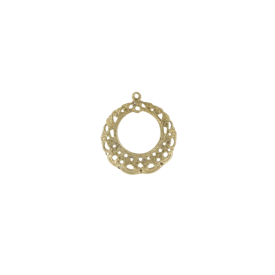 Finden Sie Anhänger, Filigran, Kreis, vergoldetes Messing, 35 x 32 mm in unserer großen Auswahl an Anhängern unter Beadhouse von Kopenhagen heute. Denken Sie daran, dass der Versand ab 400 DKK kostenlos ist