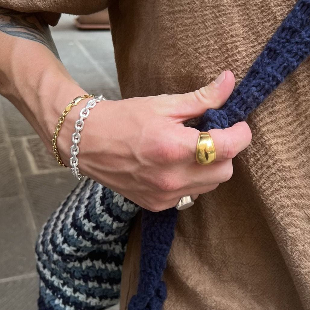 Find Armbånd, anker facet kæde, sterlingsølv, 17-21 cm/6,4 mm hos Beadhouse of Copenhagen i dag, med en altid hurtig levering!