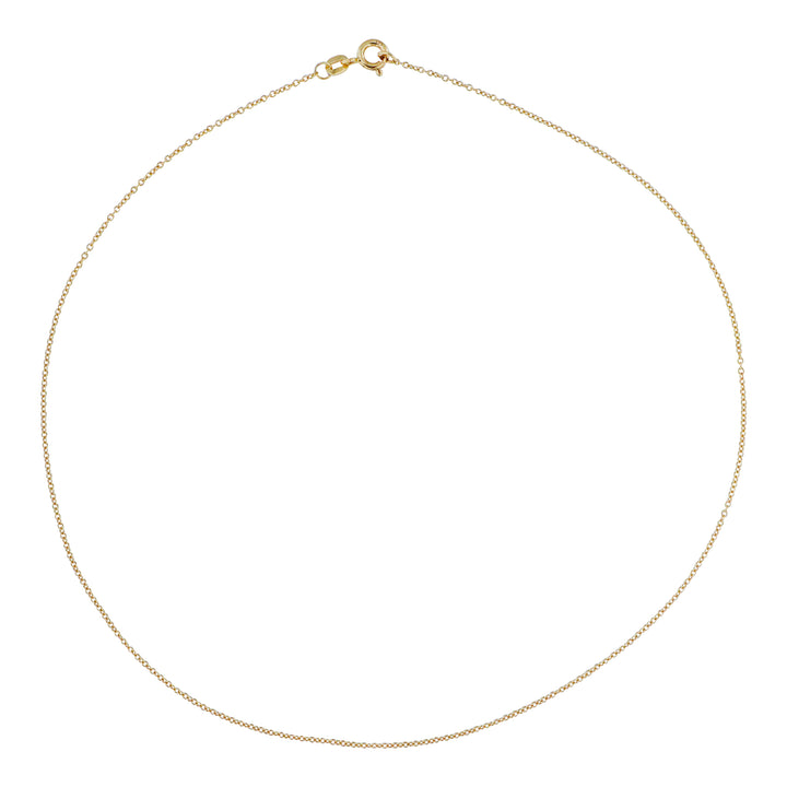 Find Halskæde, rund anker kæde, forgyldt sterlingsølv, 40-55 cm/1,8 mm hos Beadhouse of Copenhagen i dag, med en altid hurtig levering!