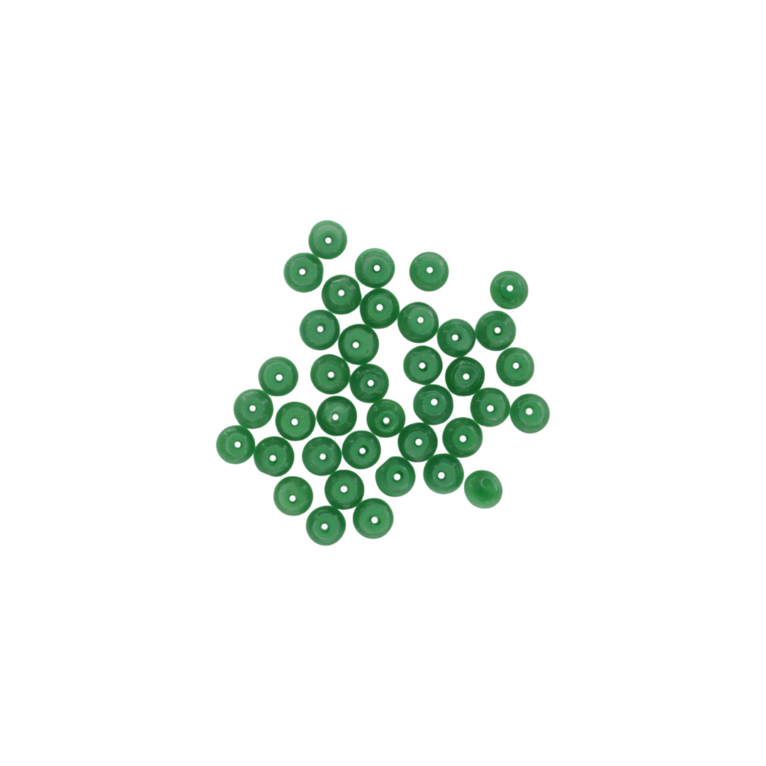 Find Glasfiberperler, runde, flade, mørkegrøn, 6x3 mm, 10 stk blandt vores store udvalg af  Diverse andre perler hos  Beadhouse of Copenhagen i dag. Husk gratis fragt over 400kr