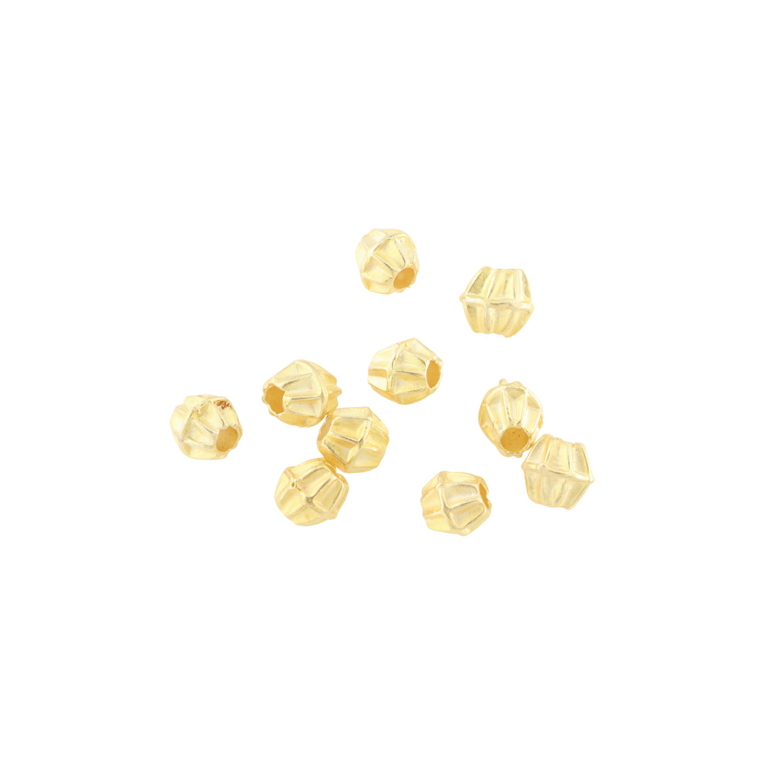 Find Metalperler, forgyldt messing, 7x6 mm. storkøb hos Beadhouse of Copenhagen i dag, med en altid hurtig levering!