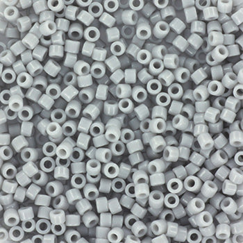 Find Grå glasperler, miyuki delica beads, opaque ghost grey hos Beadhouse of Copenhagen i dag, med en altid hurtig levering!