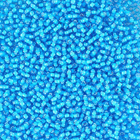 Find Blå glasperler, preciosa, white colourlined aquamarine, storkøb hos Beadhouse of Copenhagen i dag, med en altid hurtig levering!