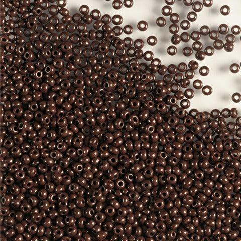 Find Brune glasperler, preciosa, natural opaque dark brown, storkøb hos Beadhouse of Copenhagen i dag, med en altid hurtig levering!