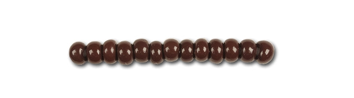 Find Brune glasperler, preciosa, natural opaque dark brown, storkøb hos Beadhouse of Copenhagen i dag, med en altid hurtig levering!