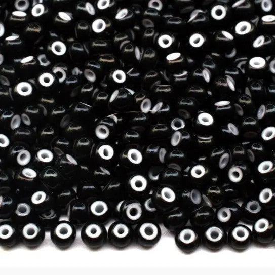 Sorte glasperler, preciosa, black cornelian rund, storkøb Preciosa