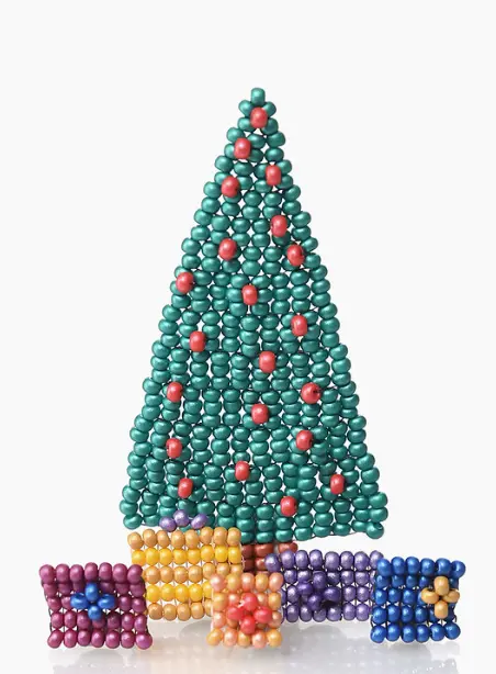 Glasperle gavesæt med økologiske farver der holder Preciosa