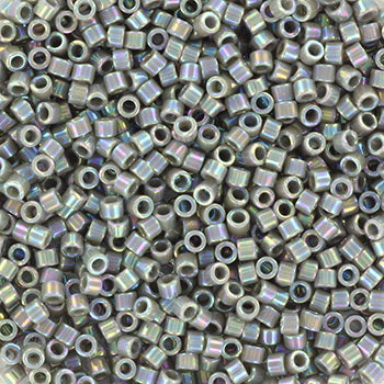 Find Grå glasperler, miyuki delica beads, opaque ab grey hos Beadhouse of Copenhagen i dag, med en altid hurtig levering!
