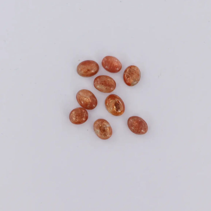 Cabochon, solsten, oval, 1-10stk flere varianter BOC