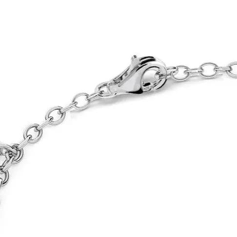 Karabin lås i forgyldt sterlingsølv, 9 x 6 mm Silveks