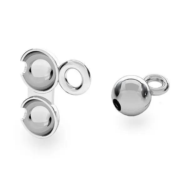 Find Knudeskjuler i sterlingsølv 4x8,5 mm hos Beadhouse of Copenhagen i dag, med en altid hurtig levering!