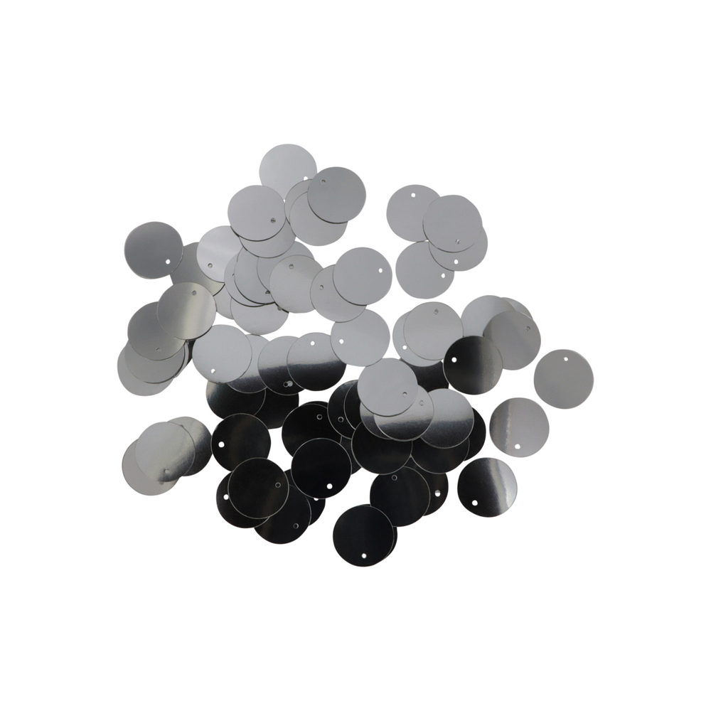 Palietter, runde, 14-15 mm, flere varianter, 10-40g