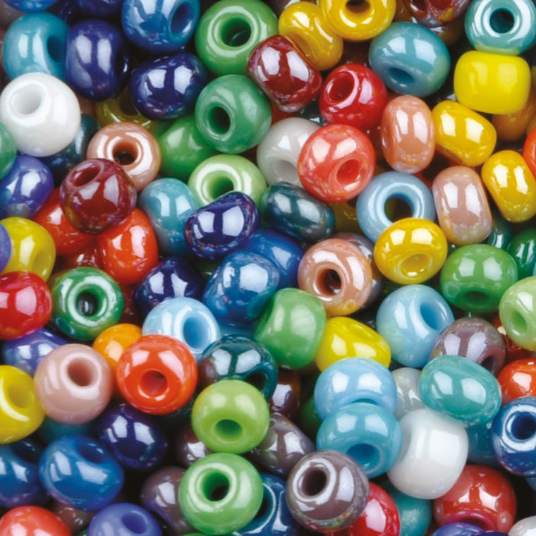 Find Blandede glasperler, preciosa, mix opaque sfinx, storkøb hos Beadhouse of Copenhagen i dag, med en altid hurtig levering!