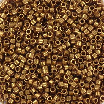 Find Guld glasperler, miyuki delica beads, gold luster dark topaz hos Beadhouse of Copenhagen i dag, med en altid hurtig levering!
