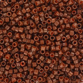 Find Brune glasperler, miyuki delica beads, duracoat opaque dyed cognac hos Beadhouse of Copenhagen i dag, med en altid hurtig levering!