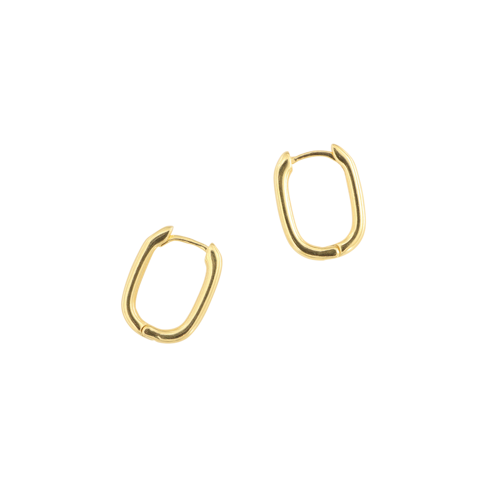 Find Øreringe, hoops, forgyldt messing, 18x14x2,4 mm hos Beadhouse of Copenhagen i dag, med en altid hurtig levering!