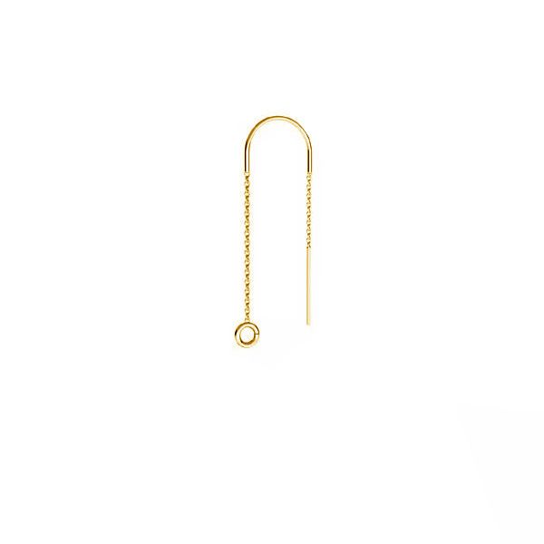 Find Ørekæder, anker kæde med krog og åbent øsken, forgyldt sterlingsølv, 85 mm hos Beadhouse of Copenhagen i dag, med en altid hurtig levering!