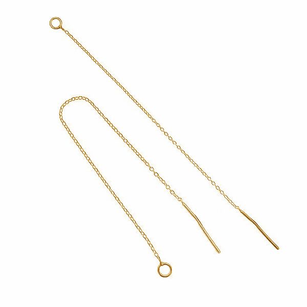 Find Øreringe, ørekæder ankerkæde, forgyldt sterlingsølv, 80mm hos Beadhouse of Copenhagen i dag, med en altid hurtig levering!