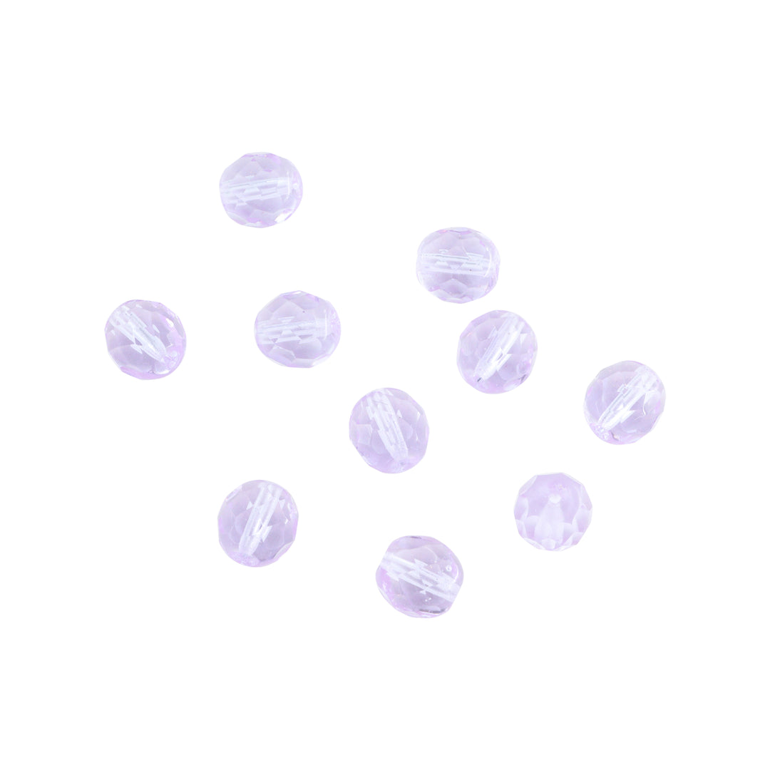 Find Krystalperler, preciosa beads, rund facetteret, glas, 8 mm - flere farver hos Beadhouse of Copenhagen i dag, med en altid hurtig levering!