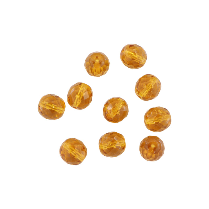 Find Krystalperler, preciosa beads, rund facetteret, glas, 11 mm - flere farver hos Beadhouse of Copenhagen i dag, med en altid hurtig levering!