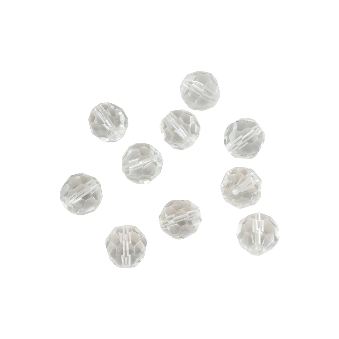 Find Krystalperler, preciosa beads, rund facetteret, glas, 11 mm - flere farver hos Beadhouse of Copenhagen i dag, med en altid hurtig levering!