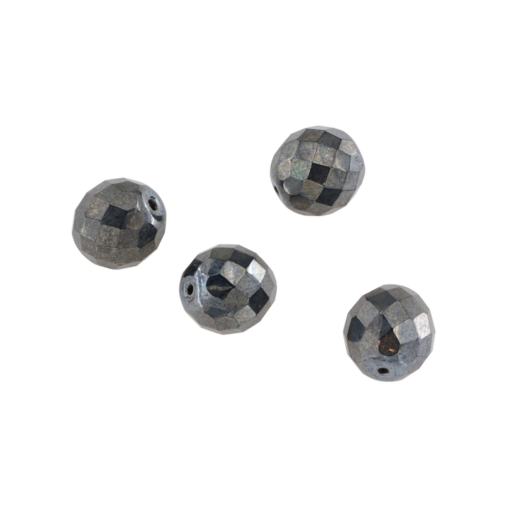 Find Krystalperler, preciosa beads, rund, mange facetter, glas, 14 mm - flere farver hos Beadhouse of Copenhagen i dag, med en altid hurtig levering!