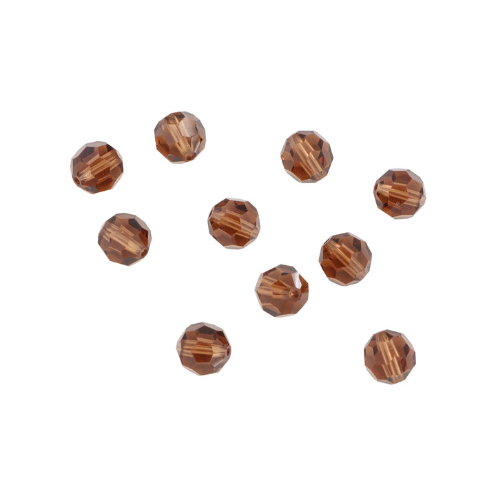 Find Krystalperler, preciosa beads, rund facetteret, glas, 8 mm - flere farver hos Beadhouse of Copenhagen i dag, med en altid hurtig levering!