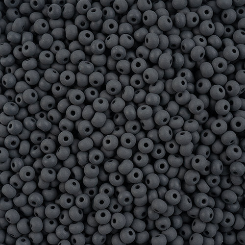 Find Grå glasperler, preciosa, permalux mat grey, storkøb hos Beadhouse of Copenhagen i dag, med en altid hurtig levering!