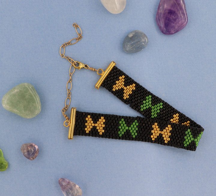Find Miyuki afslutning endestykker for delica's - forgyldt 15 mm hos Beadhouse of Copenhagen i dag, med en altid hurtig levering!