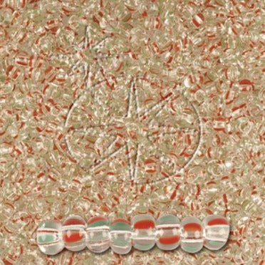 Find Stribede glasperler, preciosa, klar/rød/grøn transparent stribet hos Beadhouse of Copenhagen i dag, med en altid hurtig levering!