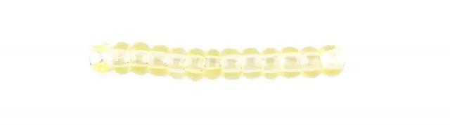 Gule glasperler, preciosa, yellow 2 dyed crystal, storkøb Preciosa