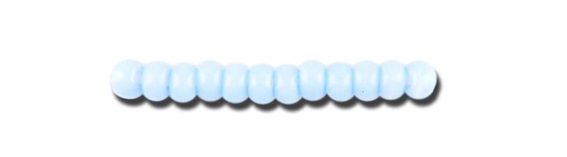 Find Blå glasperler, preciosa, light blue dyed chalkwhite, storkøb hos Beadhouse of Copenhagen i dag, med en altid hurtig levering!