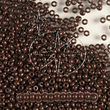 Find Brune glasperler, preciosa, natural opaque dark brown, storkøb hos Beadhouse of Copenhagen i dag, med en altid hurtig levering!