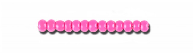Find Pink glasperler, preciosa, intensive matte pink dyed chalkwhite, storkøb hos Beadhouse of Copenhagen i dag, med en altid hurtig levering!