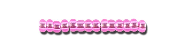 Find Pink glasperler, preciosa, silverlined neon pink dyed crystal, storkøb hos Beadhouse of Copenhagen i dag, med en altid hurtig levering!