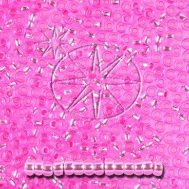 Find Pink glasperler, preciosa, silverlined neon pink dyed crystal, storkøb hos Beadhouse of Copenhagen i dag, med en altid hurtig levering!