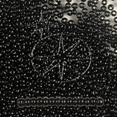 Find Sorte glasperler, preciosa, natural opaque black, storkøb hos Beadhouse of Copenhagen i dag, med en altid hurtig levering!
